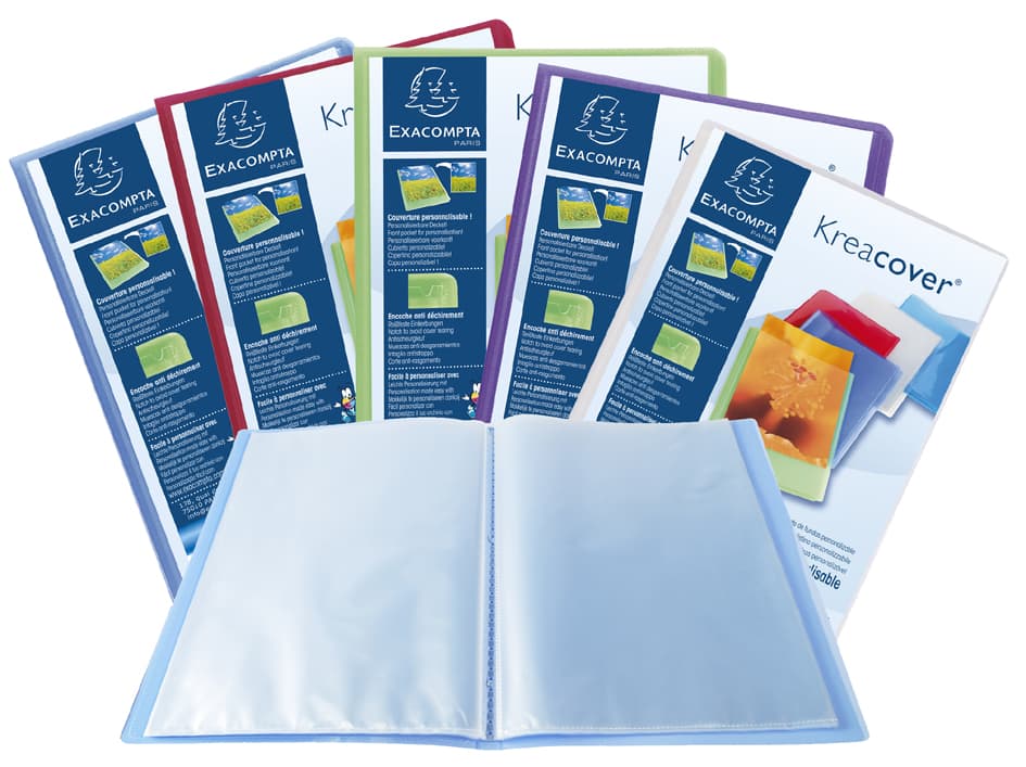 Exacompta Sichtbuch, Din A4, Pp, Blau