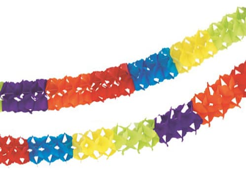 Papstar Girlande, Aus Papier, Länge: 4 M