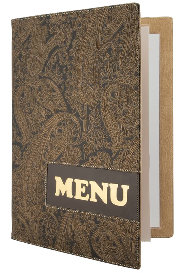 Securit Speisekarten-Mappe Design Paisley, Din A4