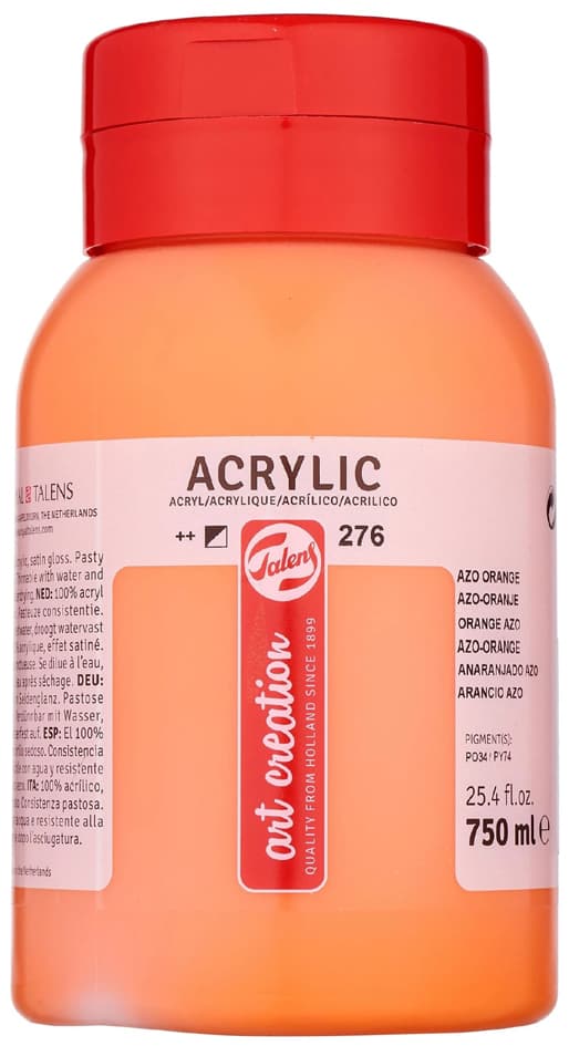 Royal Talens Acrylfarbe Artcreation, Azo-Orange, 750 Ml