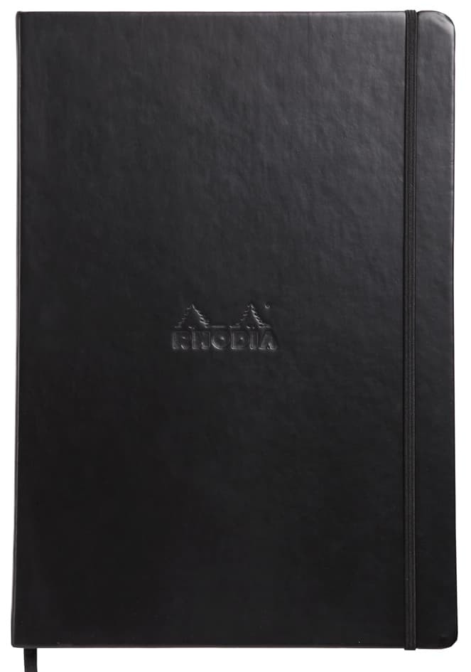 Rhodia Notizbuch , Webnotebook, , Din A5, Gepunktet, Schwarz