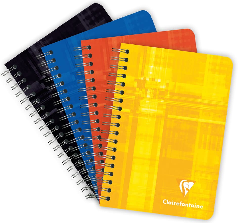 Clairefontaine Spiralheft, 90 X 140 Mm, Kariert
