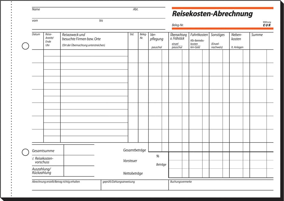 Sigel Formularbuch , Tagelohnbuch, , A5 Quer, 3 X 40 Blatt, Sd