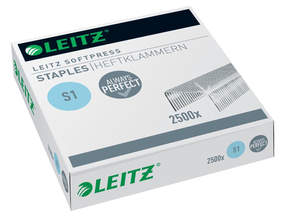 Leitz Heftklammern Softpress, Verzinkt
