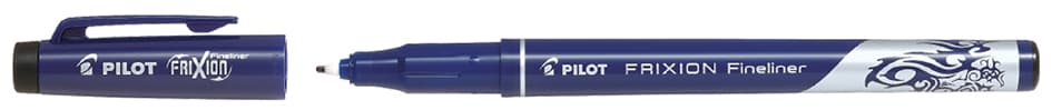Pilot Fineliner Frixion, Schwarz