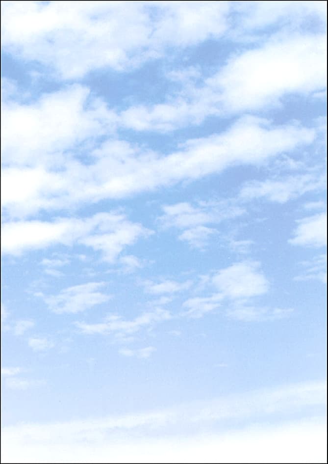 Sigel Design-Papier, Din A4, 90 G/Qm, Motiv , Clouds,
