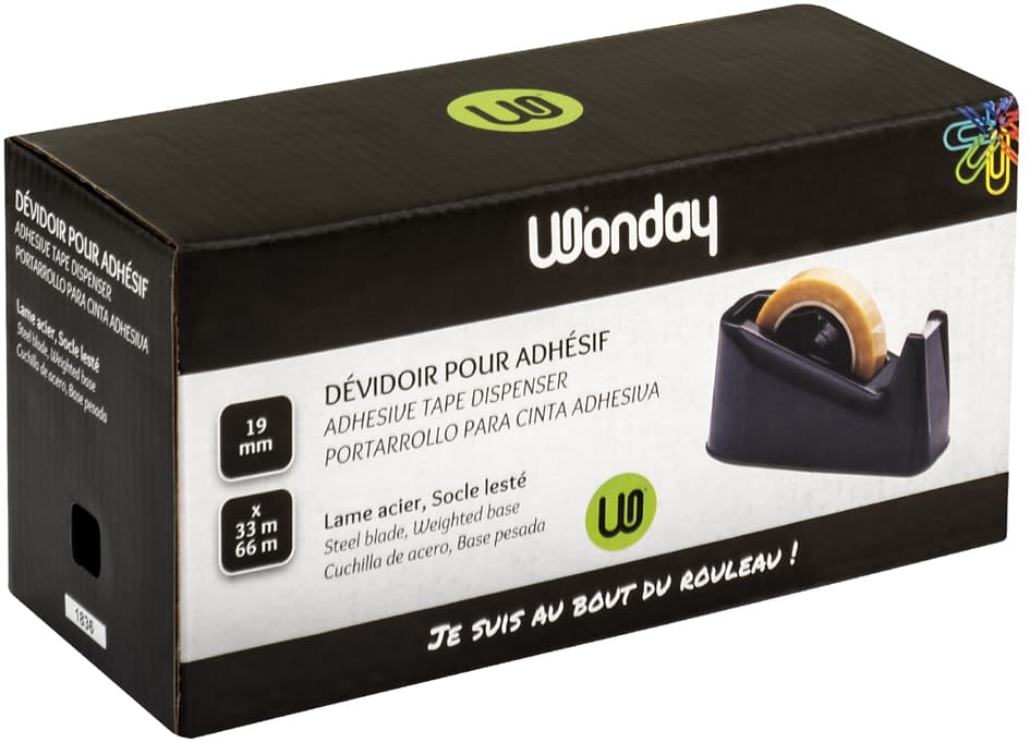 Wonday Tischabroller Classique, Schwarz, Unbestückt
