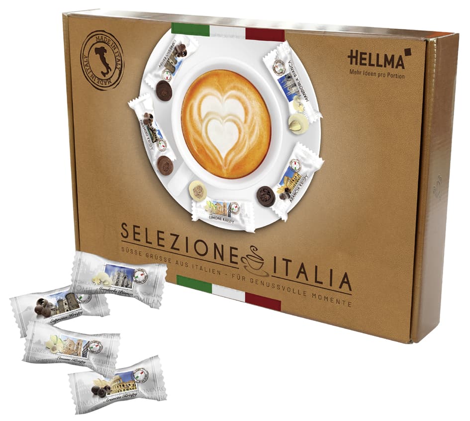 Hellma Italian Selection Box, Inhalt: 200 Stück, Im Karton