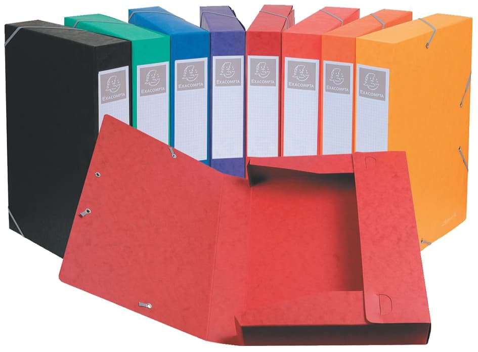 Exacompta Sammelbox Cartobox, Din A4, 40 Mm, Blau