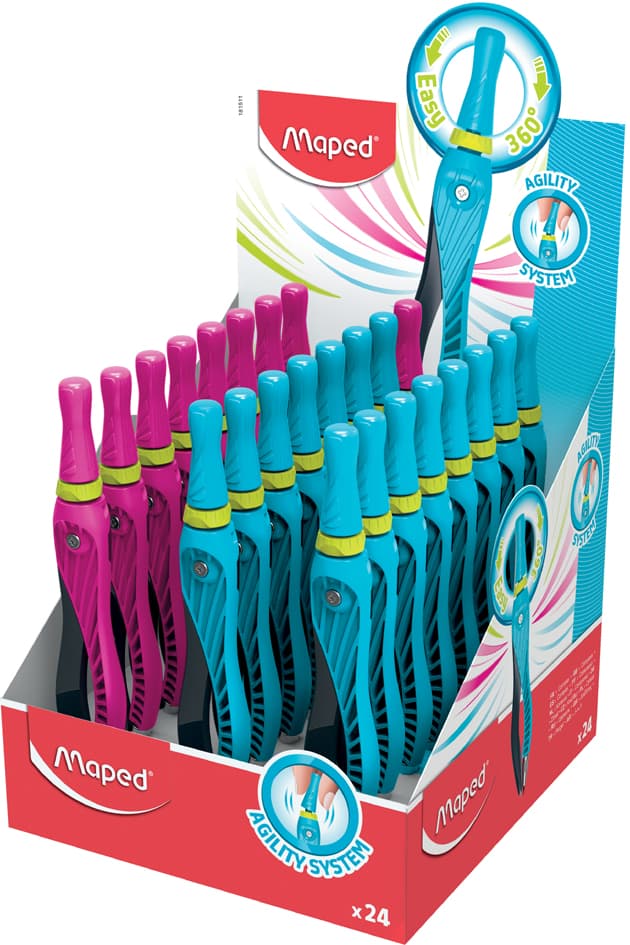 Maped Zirkel Kid, Z Agility, 24er Display