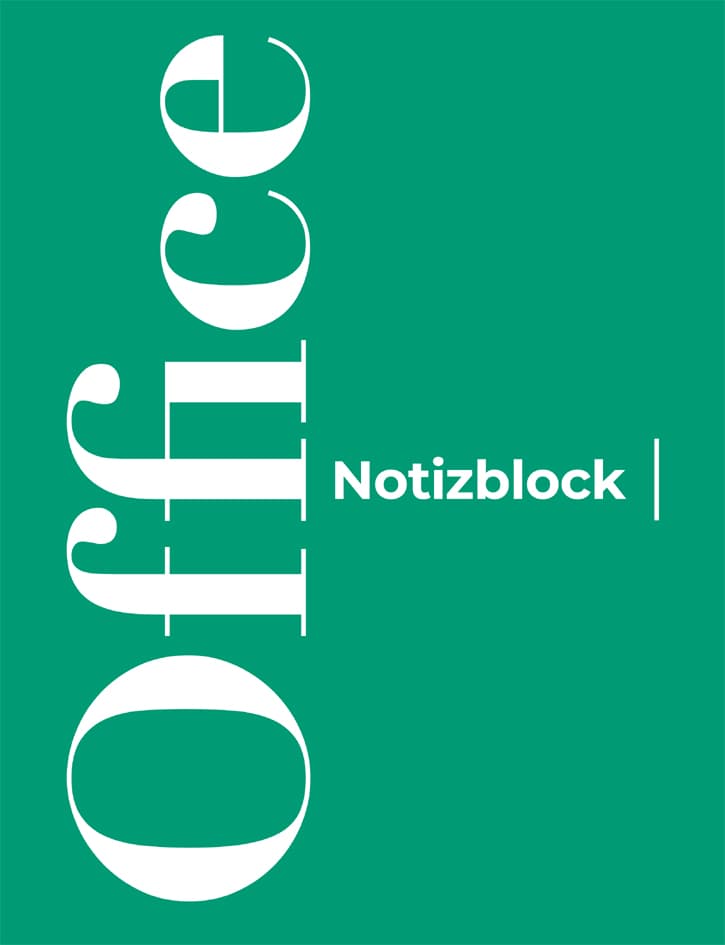 Clairefontaine Notizblock A4, 50 Blatt, Kariert 5x5 Mm