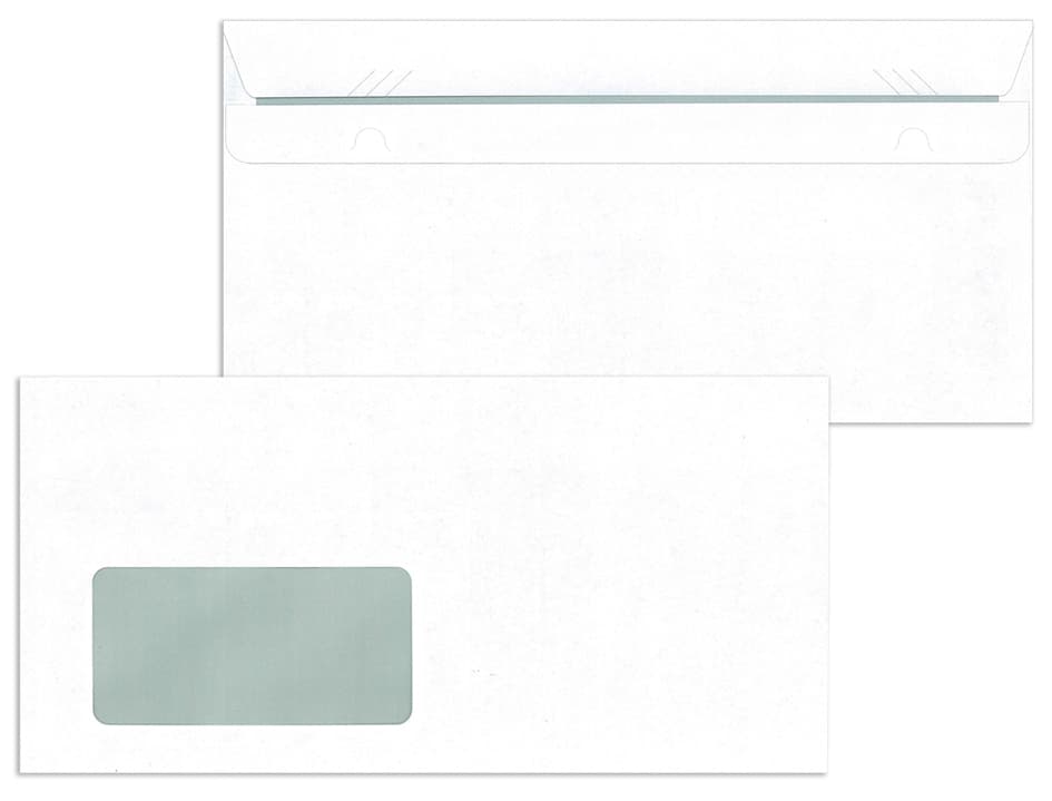 Mailmedia Briefumschläge Din Lang, Selbstklebend