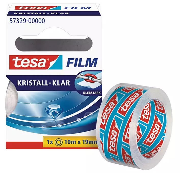 Tesa Film, Kristall-Klar, 19 Mm X 10 M