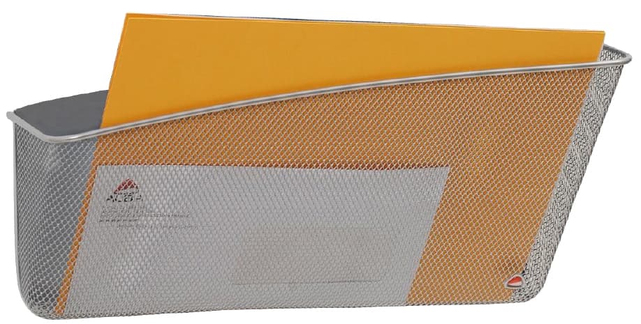 Alba Wand-Prospekthalter Meshfilemag, Magnetisch, Schwarz
