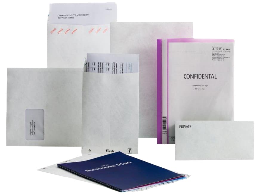 Tyvek Versandtaschen C4, Ohne Fenster, 55 G/Qm, Großpackung