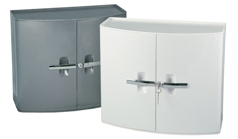 Leina Verbandschrank Sani Cab, Ohne Inhalt, Silber