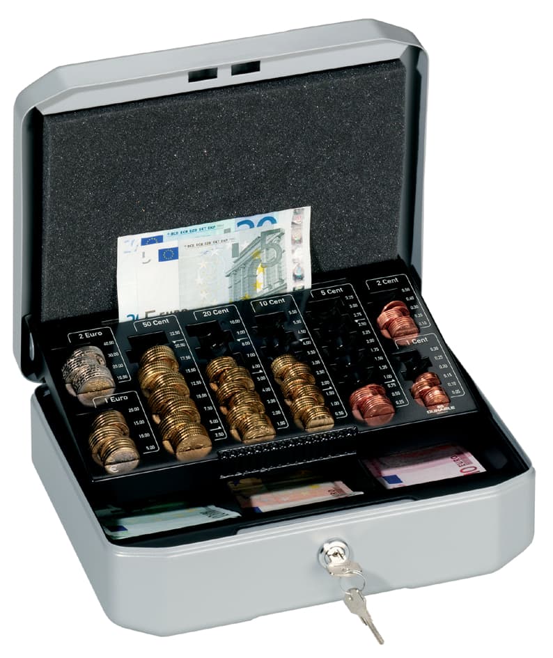 Durable Geldkassette Euroboxx S, (B)283 X (T)225 X (H)100 Mm