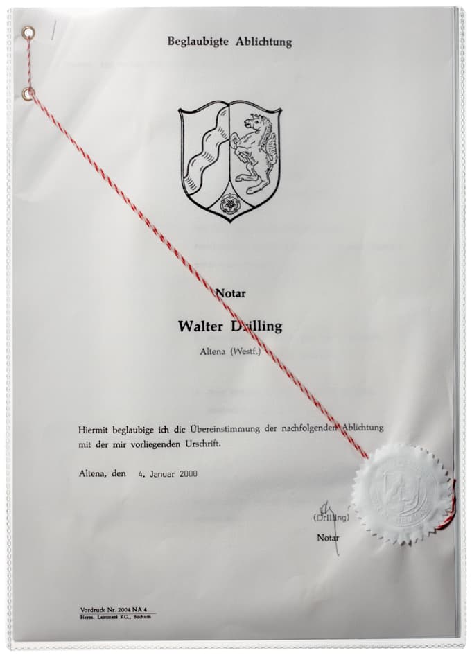 Durable Ausweishülle, Aus Pp, Din A4, Transparent