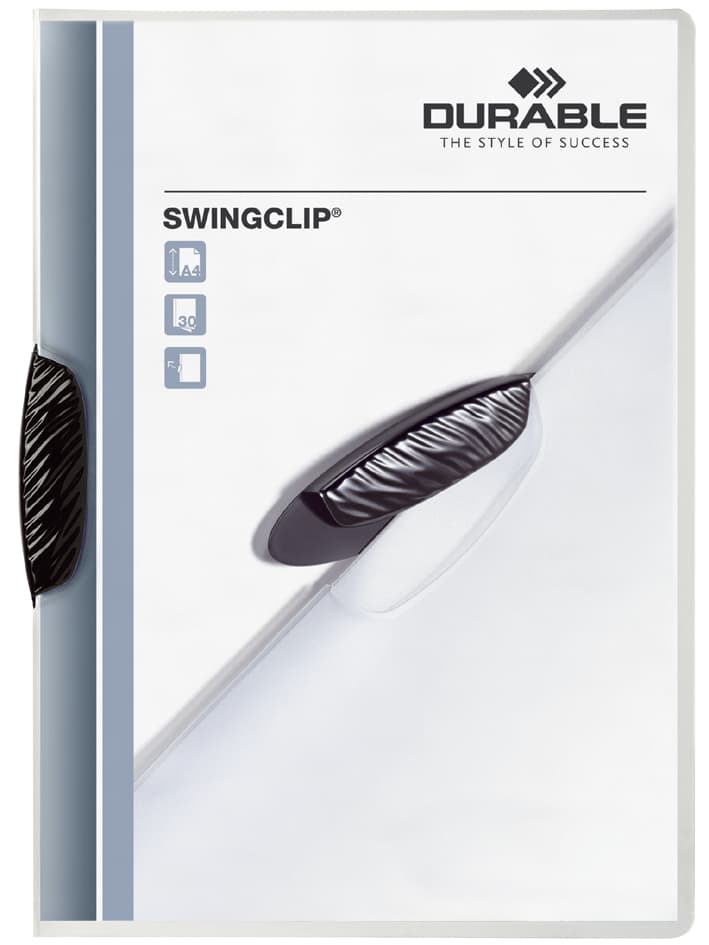 Durable Klemmhefter Swingclip, Din A4, Clip Schwarz