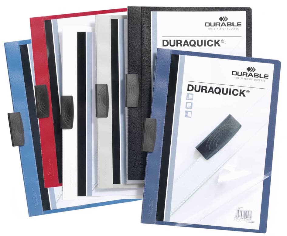 Durable Klemmhefter Duraquick, Din A4, Weiß