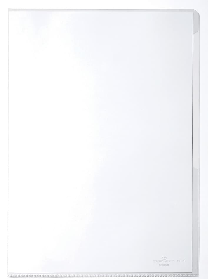 Durable Premium Sichthülle, Din A4, Pp, 0,15 Mm, Glasklar
