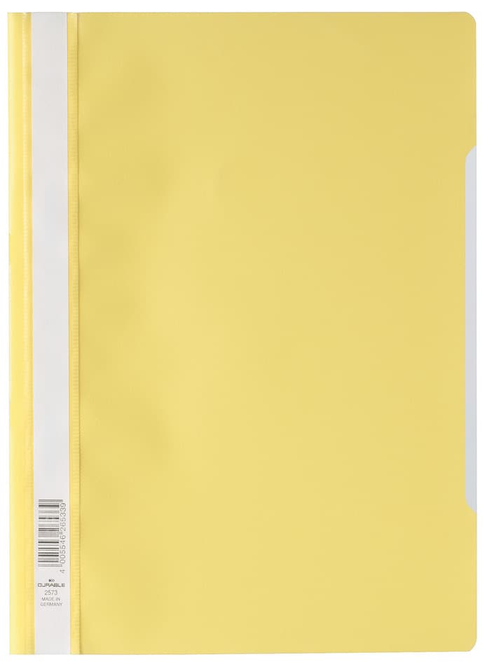 Durable Schnellhefter, Din A4, Aus Pp-Folie, Gelb