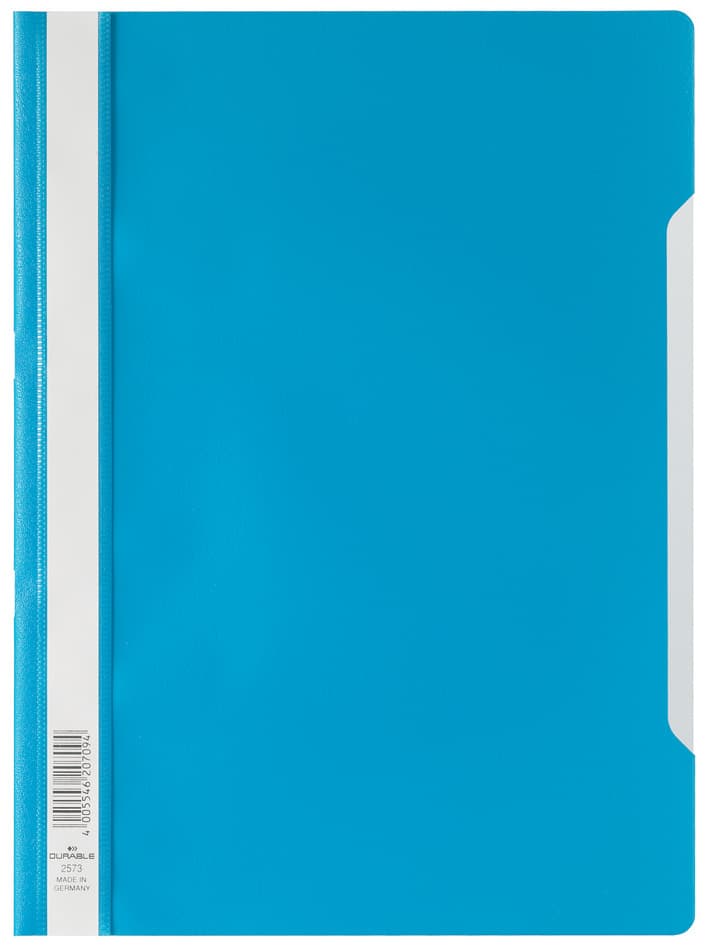 Durable Schnellhefter, Din A4, Aus Pp-Folie, Blau