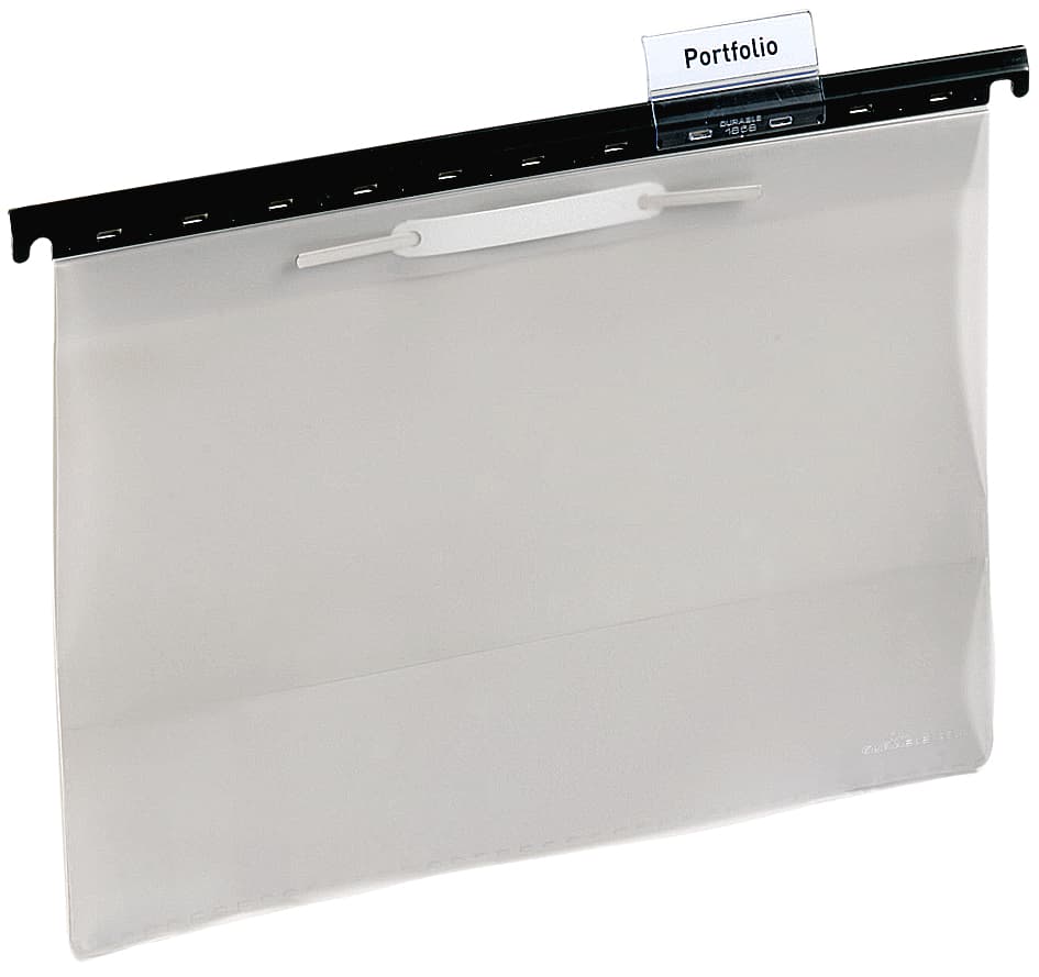 Durable Hängehefter, Din A4, Grau, 60 Mm Vollsichtreiter
