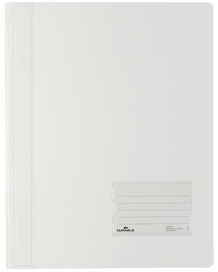 Durable Schnellhefter Duralux, Din A4, Weiß