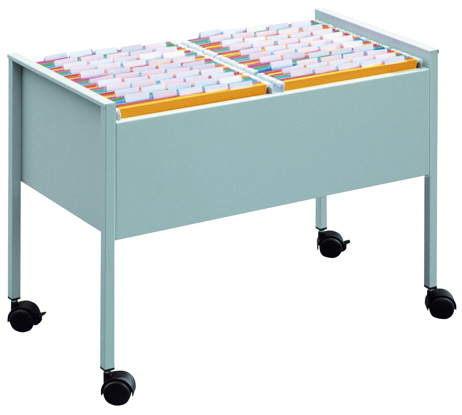 Durable Hängemappen-Wagen , Economy 100 Duo, , Grau