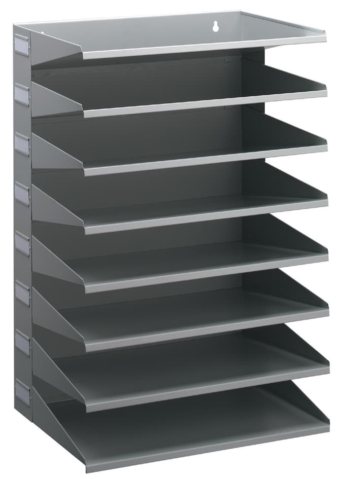 Durable Sortierstation Business, 8 Fächer, Grau