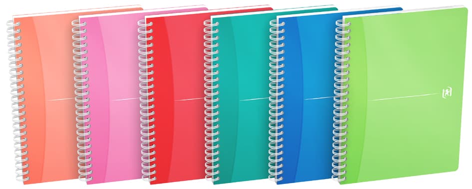 Oxford Spiralbuch , My Colours, , Din A5, Liniert, 90 Blatt