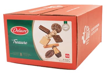 Hellma Gebäckmischung , Treasure By Delacre, , Im Karton
