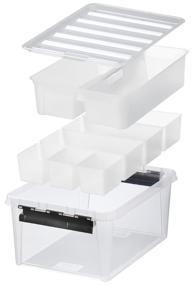 Smartstore Aufbewahrungsbox Classic 14 L + Einsätze