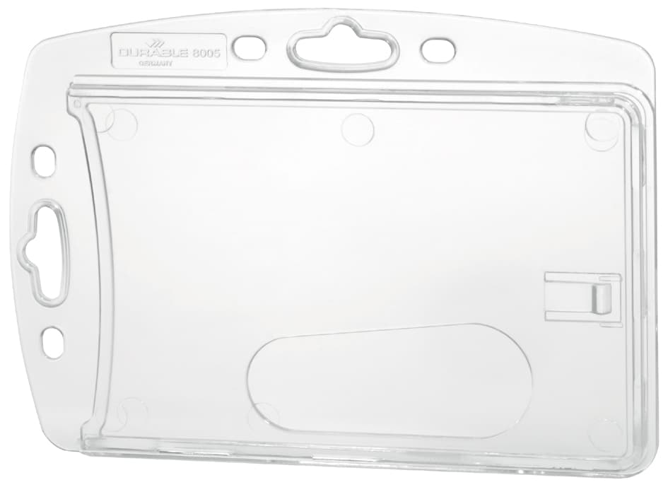 Durable Namensschild, Hartbox, 54 X 85 Mm, Daumenstanzung