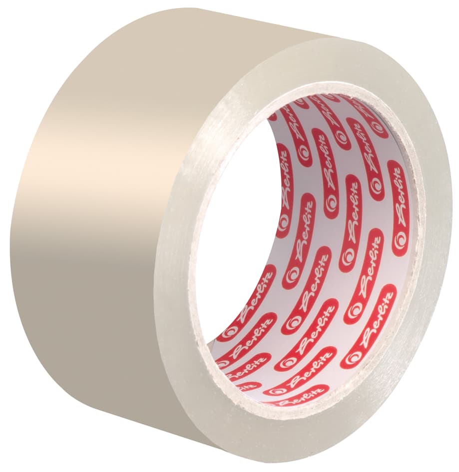 Herlitz Verpackungsklebeband, 50 Mm X 66 M, Transparent, Pp