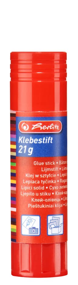 Herlitz Klebestift, 21 G, Lösungsmittelfrei, Farblos