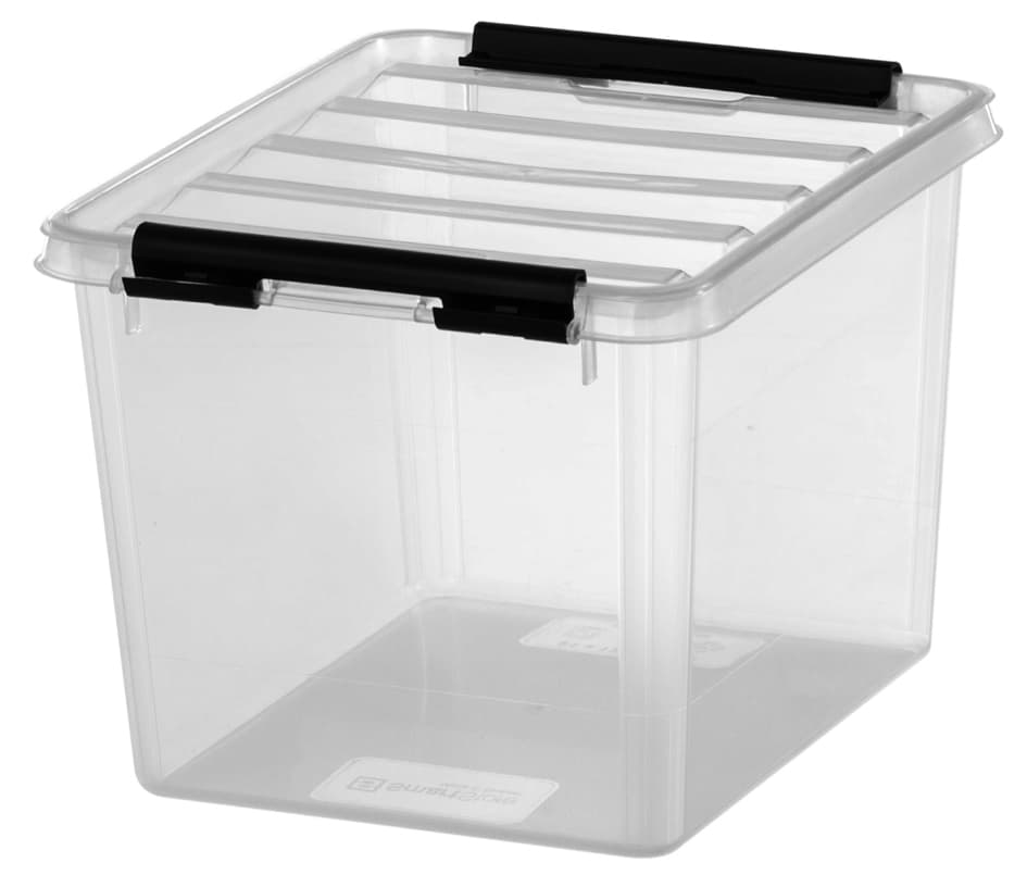 Smartstore Aufbewahrungsbox Classic 3 L, Clips: Schwarz