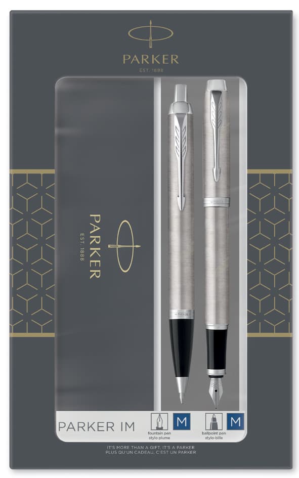Parker Schreibgeräte-Set Jotter Edelstahl C.C.