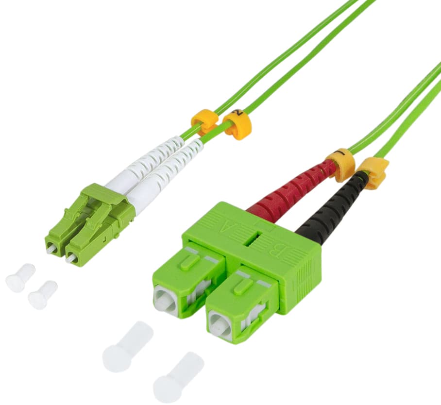 Logilink Lwl Patchkabel, Lc-Duplex - Sc-Duplex, Om5, 2,0m