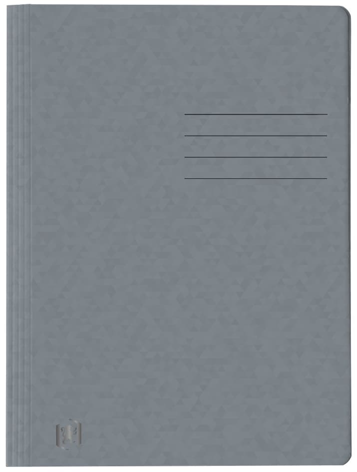 Oxford Schnellhefter Top File+, Din A4, Grau