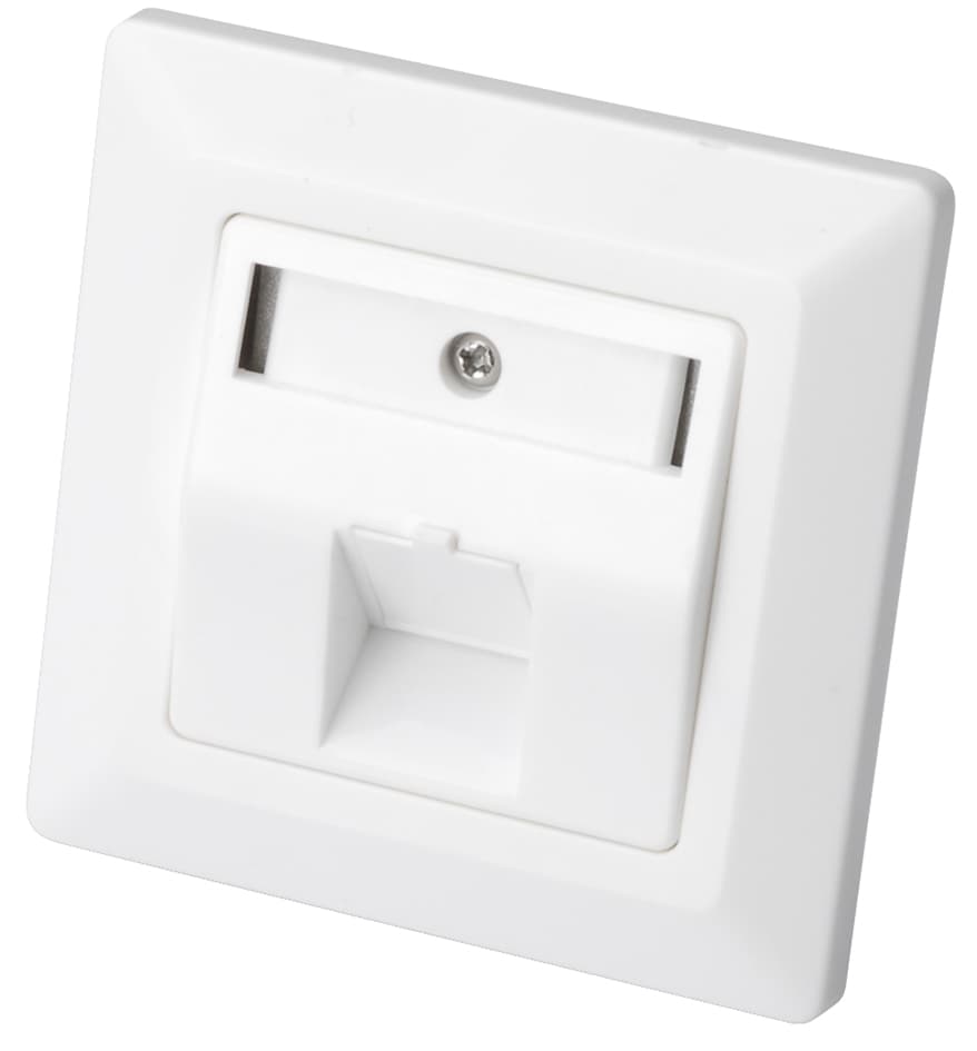 Digitus Leerdose Für Keystone Module, 1-Fach, Reinweiß