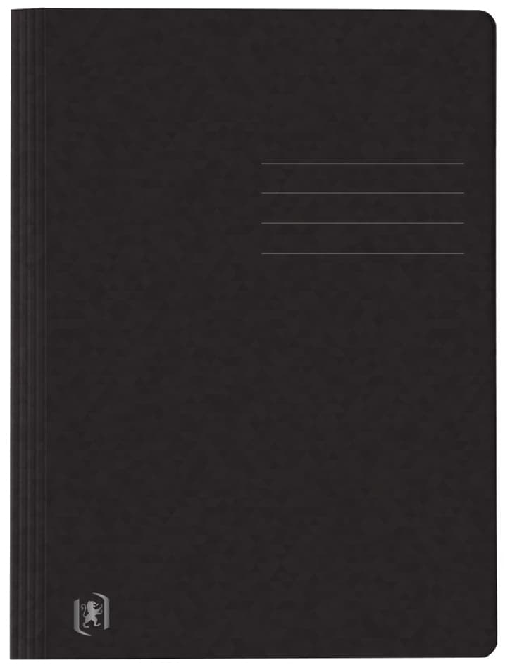 Oxford Schnellhefter Top File+, Din A4, Schwarz