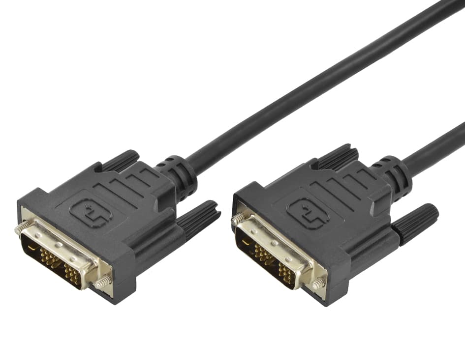 Digitus Dvi-D 18+1 Kabel, Single Link, Schwarz, 2,0 M