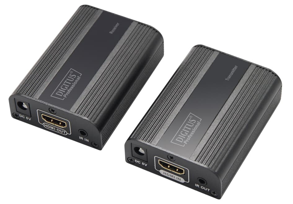 Digitus 4k Hdmi Extender Set, 4k/60hz, Hdmi 2.0, 30/60 M