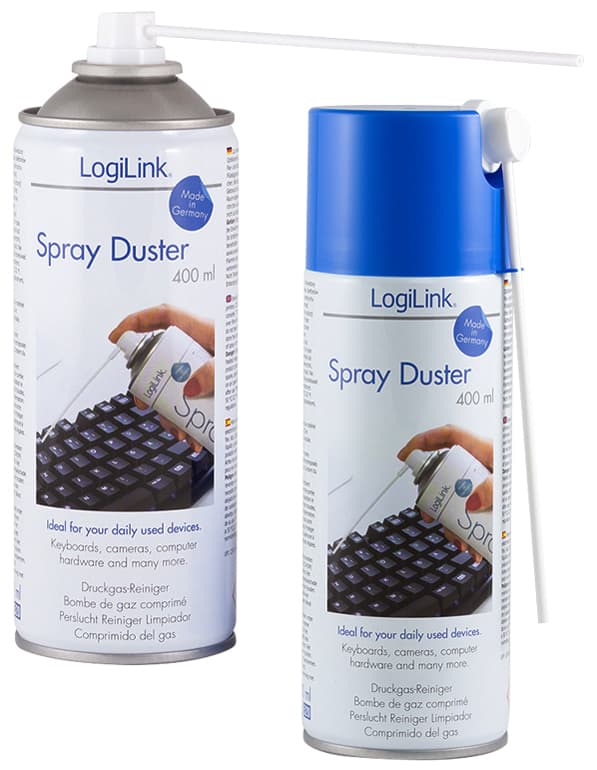 Logilink Druckluftreiniger Sprayduster, Inhalt: 400 Ml