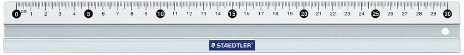 Staedtler Metall-Lineal, Aus Aluminium, 300 Mm