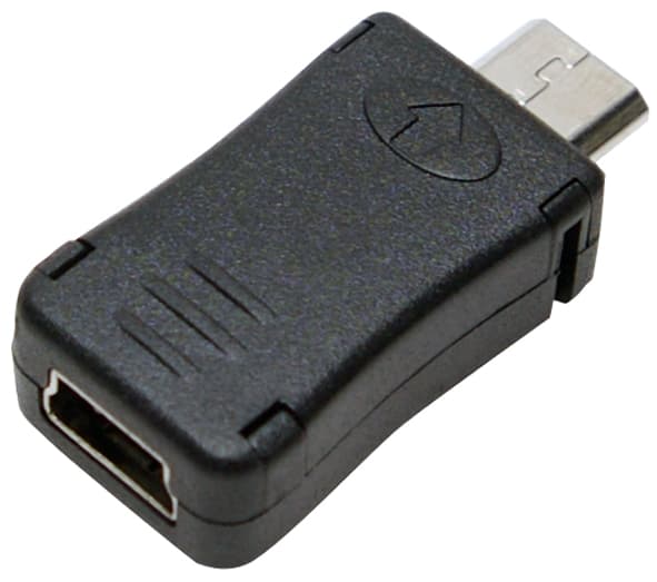 Logilink Usb 2.0 Adapter, Micro Usb Stecker - Mini Usb