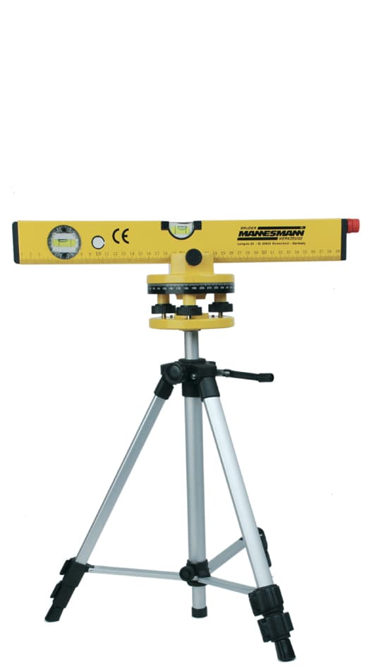 Brüder Mannesmann Laser-Wasserwaagen-Set, 7-Teilig