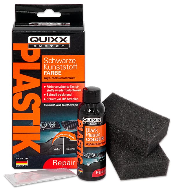 Quixx Schwarze Kunststoff-Farbe